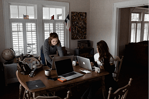 women coding